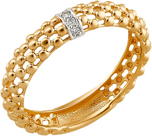 кольцо (Au 585) К24224 