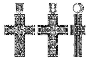 крест (Ag 925) 13-000525-105840