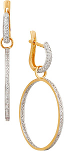 серьги (Au 585) 21247