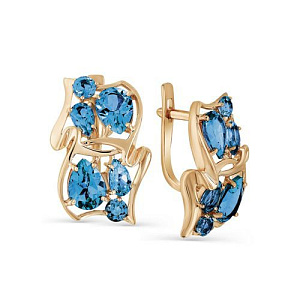 серьги (Au 585) 02-2-415-1100-010