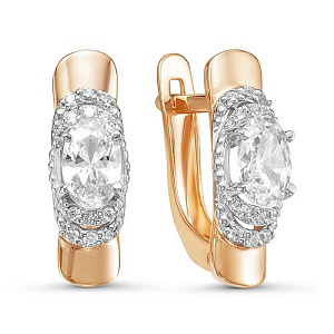 серьги (Au 585) 125421