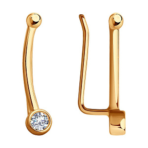 серьги (Au 585) 029610