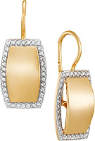 серьги (Au 585) 19949, изображение 1