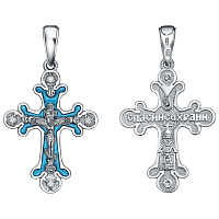 крест (Ag 925) 13-000858-131010, изображение 1