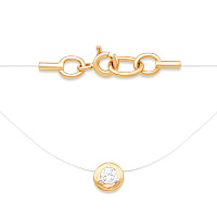 Колье (Золото 585К) П13220086, изображение 1