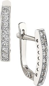 серьги (Au 585) 17361
