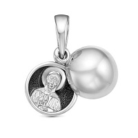 подвеска (Ag 925) МД-31-Ч, изображение 1