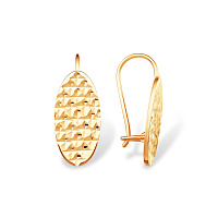 Серьги (Золото 585К) С11017513, изображение 1