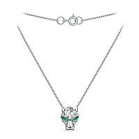 колье (Ag 925) 241-10-272р, изображение 1