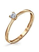 кольцо (Au 585) К130-3599, изображение 1