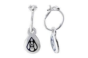 серьги (Ag 925) 10030841А05