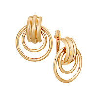 серьги (Au 585) 21773, изображение 1