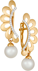 серьги (Au 585) 21841