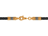Шнурок (Ag 925, Au 999) 9001КЛ, изображение 1