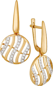 серьги (Au 585) 22536