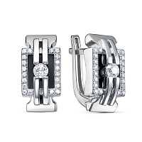 серьги (Ag 925) с121109, изображение 1