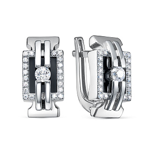 серьги (Ag 925) с121109