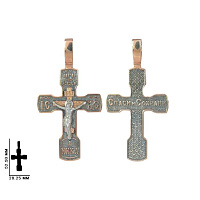 крест (Au 585) 54080069ч, изображение 1