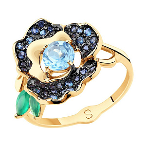 кольцо (Au 585) 715488