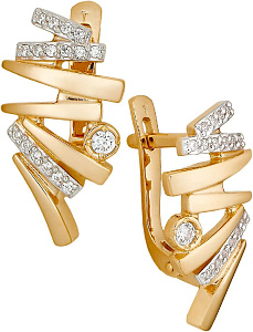 серьги (Au 585) 23748