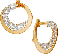 серьги (Au 585) 22786, изображение 1