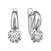 серьги (Au 585) ЗА-02-01819-03-001-02-03, изображение 1