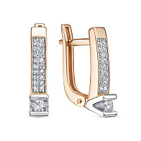 серьги (Au 585) БР120044, изображение 1