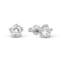 серьги (Ag 925) С-2859-Р, изображение 1