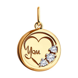 подвеска (Au 585) 035774