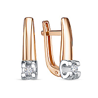 серьги (Au 585) БР120018и, изображение 1