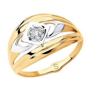 кольцо (Au 375) 018105-4