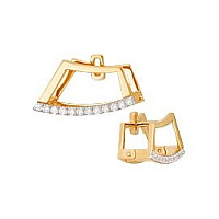 серьги (Au 585) 22832, изображение 1