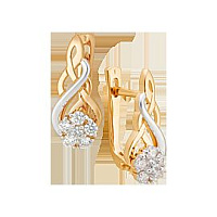 серьги (Au 585) 23988, изображение 1