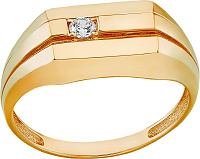 кольцо (Au 585) К16262 , изображение 1