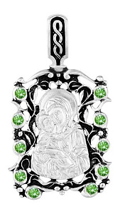 Образок (Ag 925) 3030КЛ10ф