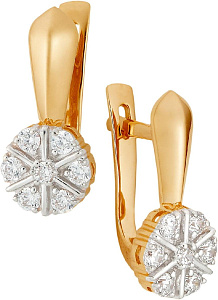 серьги (Au 585) 20230