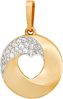 подвеска (Au 585) П23419, изображение 1