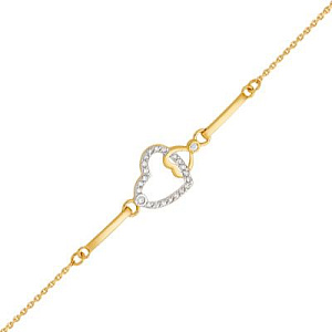 браслет (Au 585) Б20591