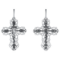 крест (Ag 925) 13-001685-115000, изображение 1