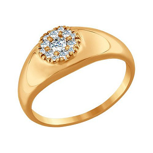 кольцо (Au 585) 015743