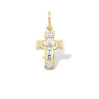 Крест (Золото 585К) П15219709, изображение 1