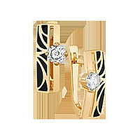 серьги (Au 585) 18805, изображение 1