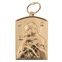 04-12 Р подвеска (Au 585), изображение 1