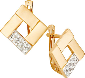 серьги (Au 585) 23228