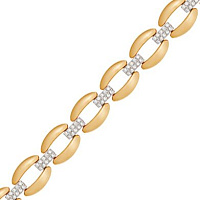 браслет (Au 585) Б21583, изображение 1