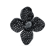 брошь (Ag 925) B085_BR_SP_WG, изображение 1